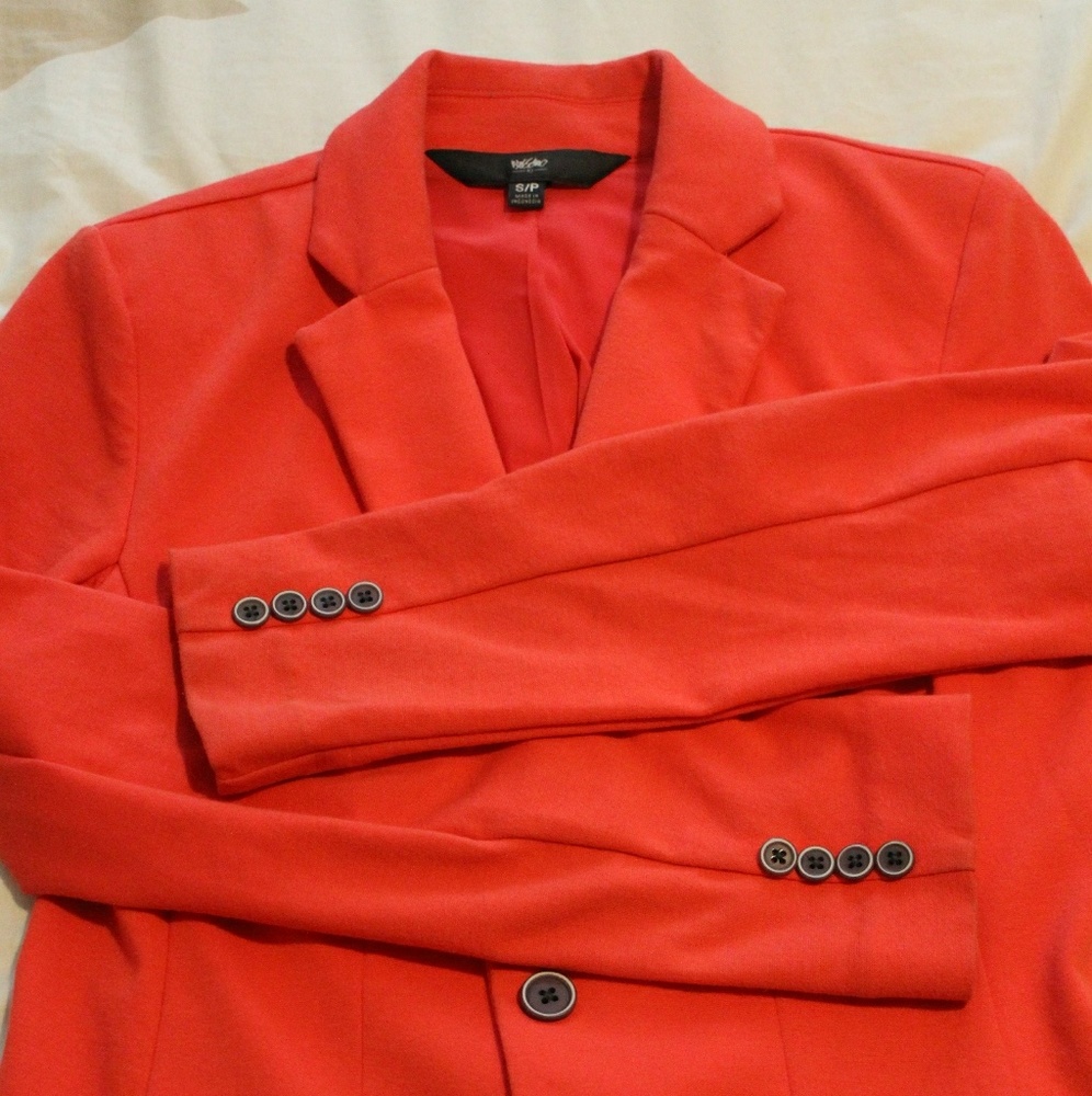 Salmon colored Women's Blazer size Small